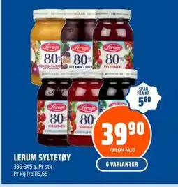 Coop Obs Lerum syltetøy tilbud