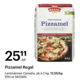 Storcash Pizzamel Regal tilbud