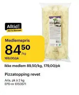 Storcash Pizzatopping revet tilbud