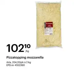 Storcash Pizzatopping mozzarella tilbud