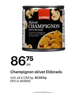 Storcash Champignon skivet Eldorado tilbud