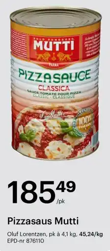 Storcash Pizzasaus Mutti tilbud