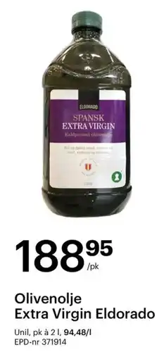 Storcash Olivenolje Extra Virgin Eldorado tilbud
