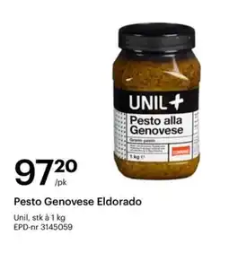 Storcash Unil Pesto Genovese Eldorado tilbud