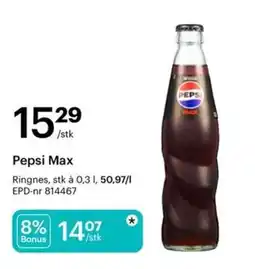 Storcash Pepsi Max tilbud