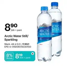 Storcash Arctic Water Still/ Sparkling tilbud