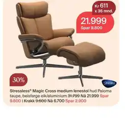 Møbelringen Stressless Magic Cross medium lenestol tilbud