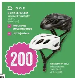 Sport Outlet SYKKELHJELM tilbud