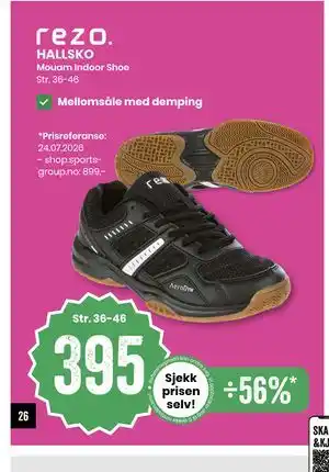 Sport Outlet rezo. HALLSKO tilbud