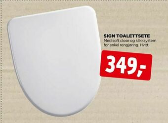 jem & fix Sign toalettsete tilbud