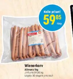 Eurocash Wienerkorv tilbud