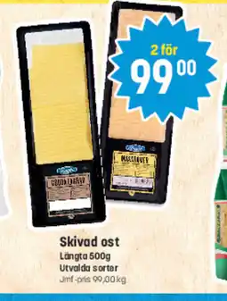 Eurocash Skivad ost tilbud