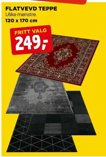 Flatvevd teppe