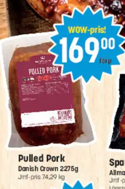 Eurocash Pulled Pork tilbud