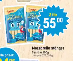 Eurocash Mozzarella stänger tilbud