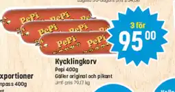 Eurocash Kycklingkorv tilbud