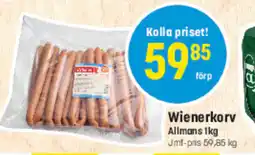 Eurocash Wienerkorv tilbud