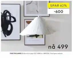 Skeidar PINO TAKLAMPE tilbud