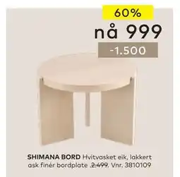 Skeidar SHIMANA BORD tilbud