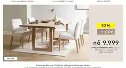 Skeidar HAROLD SPISEBORD tilbud