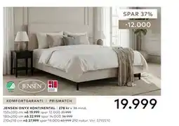 Skeidar JENSEN ONYX KONTINENTAL tilbud