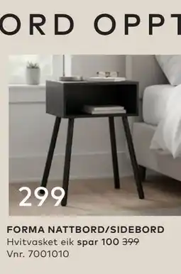 Skeidar FORMA NATTBORD/SIDEBORD tilbud