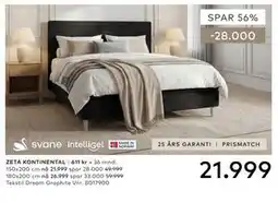Skeidar ZETA KONTINENTAL tilbud