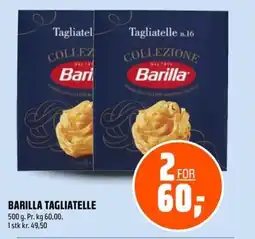 Coop Obs Barilla tagliatelle tilbud