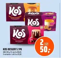 Coop Obs Kos dessert 2 pk tilbud