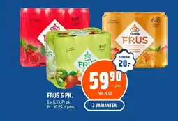 Coop Obs Frus 6 pk. tilbud