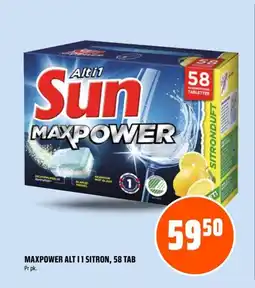 Coop Obs Maxpower alt i 1 sitron, 58 tab tilbud
