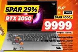 POWER Lenovo LOQ Gaming-laptop 144 Hz Full HD gaming-skjerm tilbud