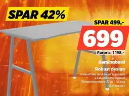 POWER Gamingbord Robust design tilbud