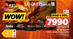 POWER Lg 65" 4K Smart TV 120 Hz - perfekt til sport og film tilbud