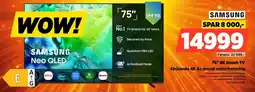 POWER Samsung 75" 4K Smart-TV Strålende 4K Al-drevet underholdning tilbud