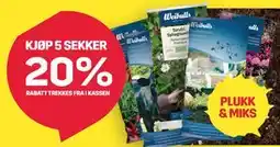 Byggmax PLUKK & MIKS Weibulls tilbud