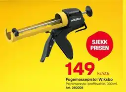Byggmax Fugemassepistol Wiksbo tilbud