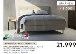 Skeidar OPAL JUBILEUM KONTINENTAL tilbud