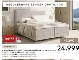 Skeidar WONDERLAND SENSITIVE 400 REGULERBAR tilbud