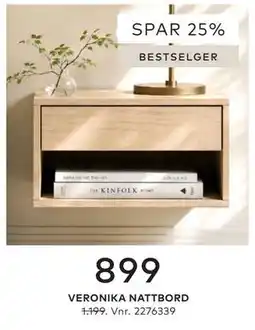Skeidar VERONIKA NATTBORD tilbud
