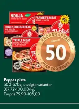 Jacobs Peppes pizza tilbud