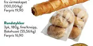 Jacobs Rundstykker tilbud