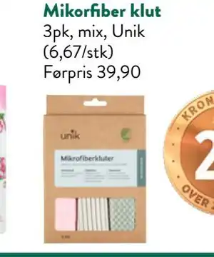 Jacobs Mikorfiber klut tilbud