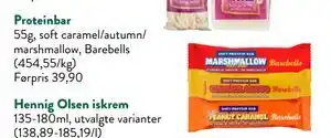 Jacobs Proteinbar tilbud
