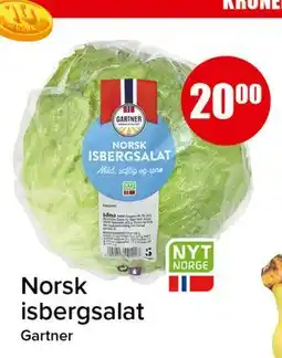 Spar Norsk isbergsalat tilbud