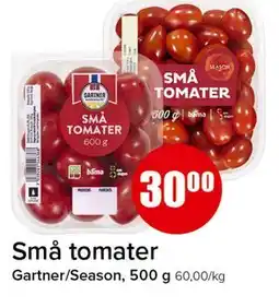 Spar Små tomater tilbud