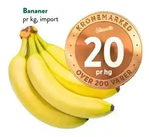 Jacobs Bananer tilbud