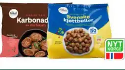 Jacobs Karbonader/ svenske kjøttboller tilbud