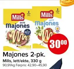 Spar Majones 2-pk tilbud