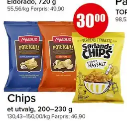 Spar Chips tilbud